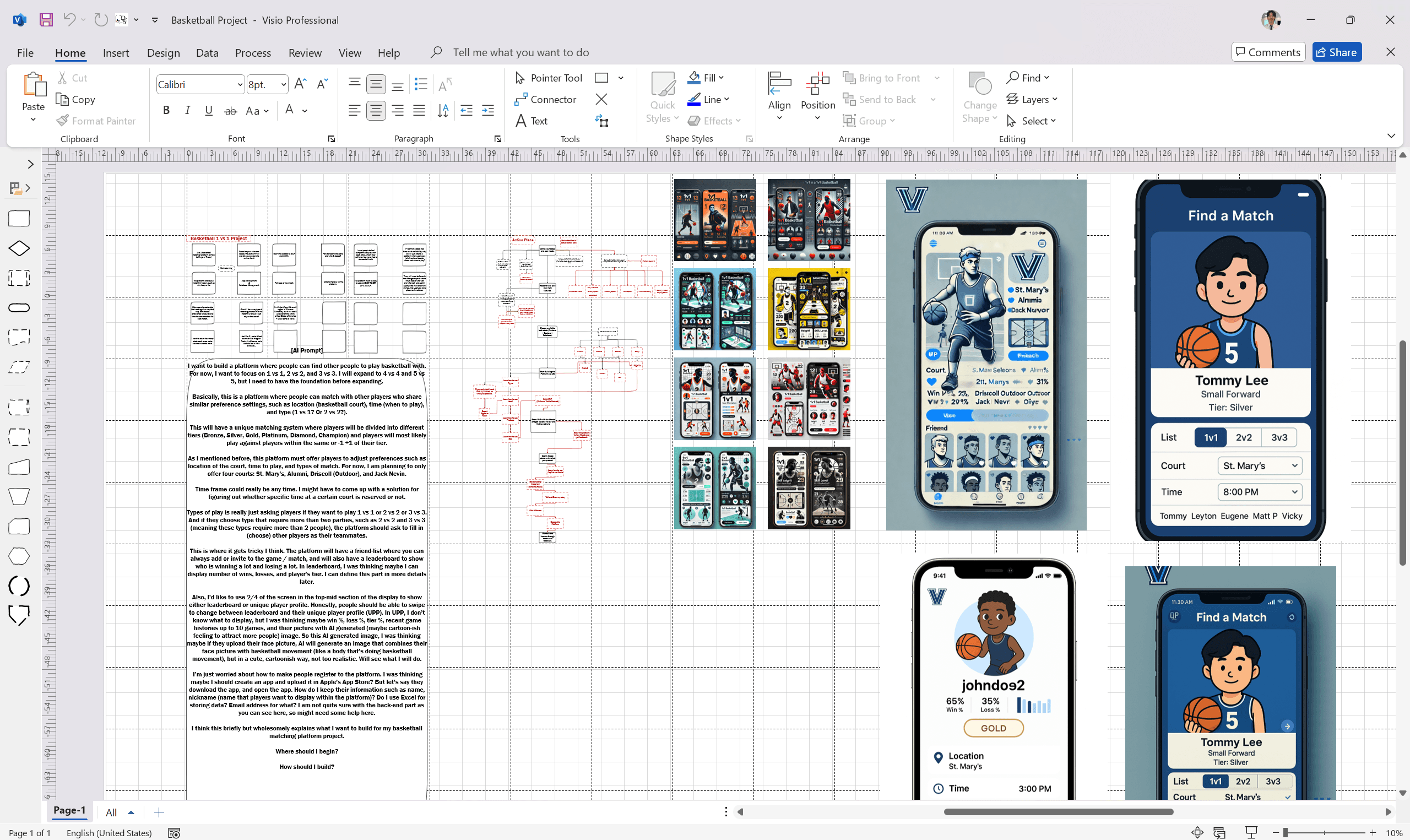 Basketball Matching Platform preview