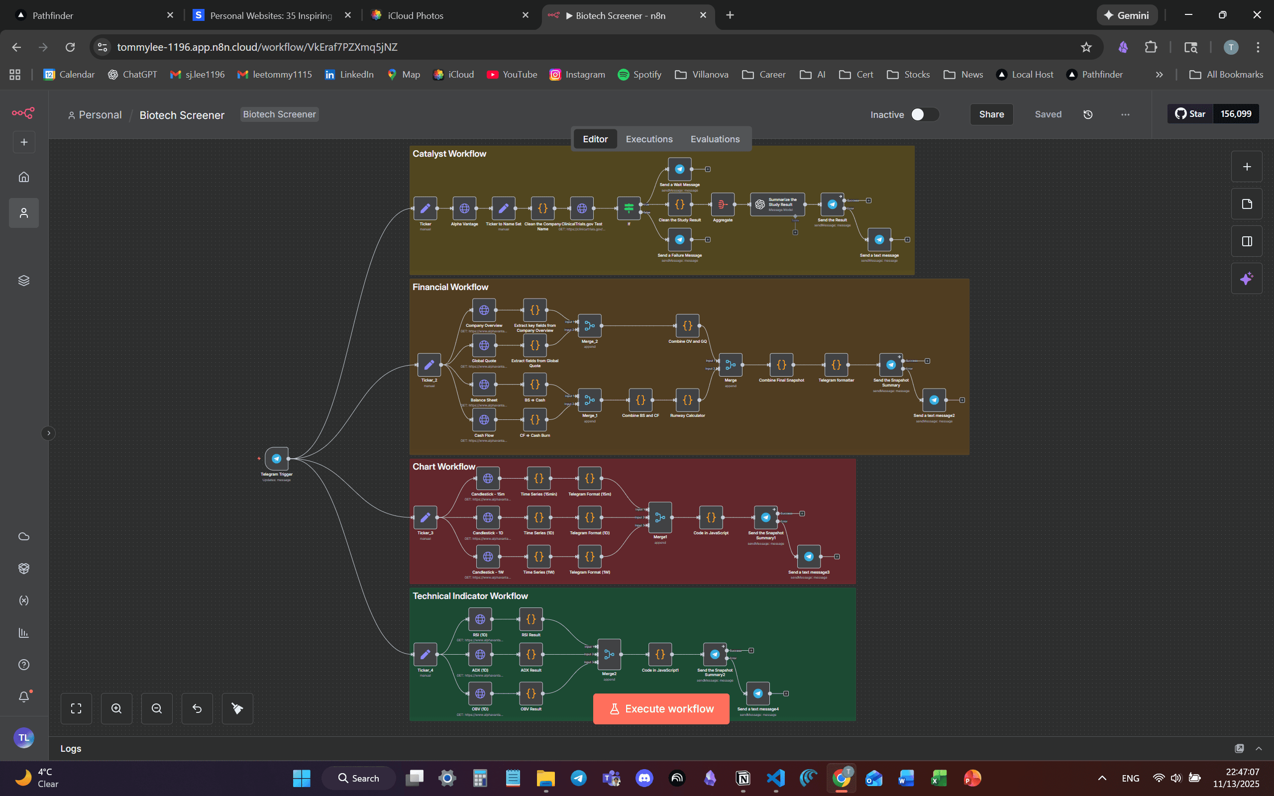 Biotech Stock Screener preview