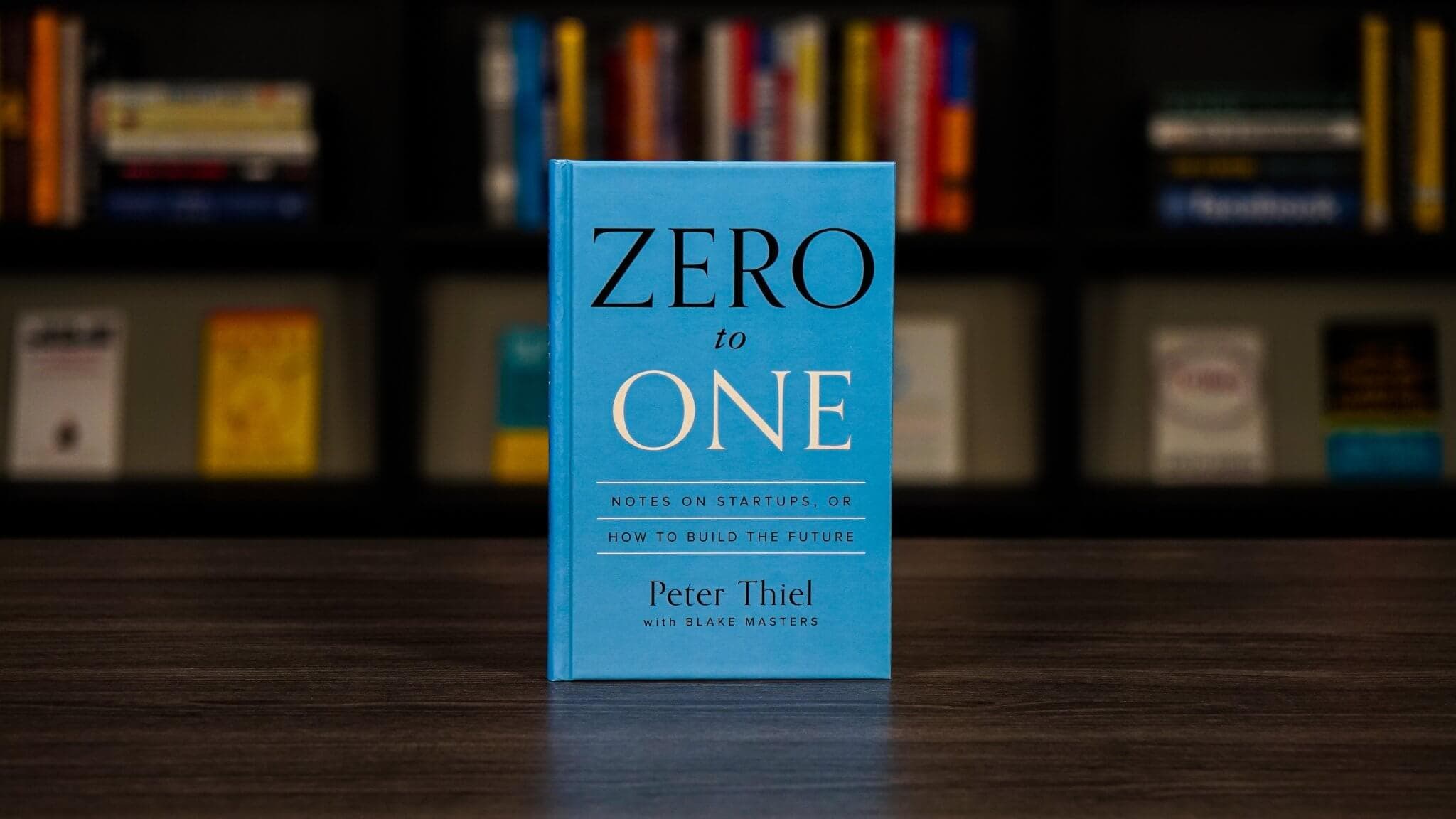 Zero to One book cover and notes